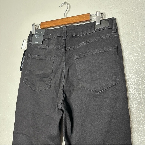 Tahari Black Skinny Jeans for Women - Picture 5 of 8